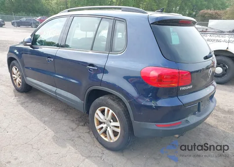 2015 Volkswagen Tiguan S z USA, uszkodzony, nr VIN WVGBV7AX8FW503114
